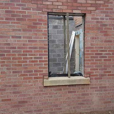 Building bricklaying project in Edinburgh by Kingsknowe Building and Landscaping