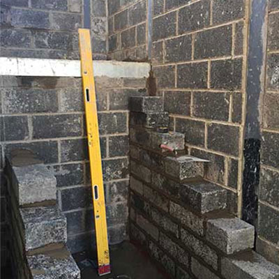 Commercial bricklaying project by Kingsknowe Building and Landscaping
