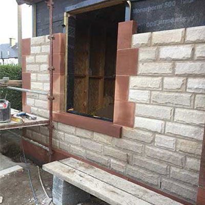 Residential house bricklaying in Edinburgh by Kingsknowe Building and Landscaping