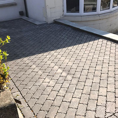 Grey Driveway blocks
